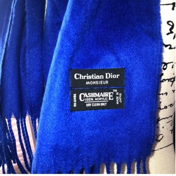 Christian Dior Cashmere Scarf - Picture 2 of 4